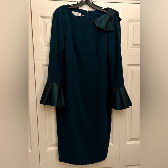 Rickie Freeman for Teri Jon Crepe Sheath Dress - Picture 4 of 5